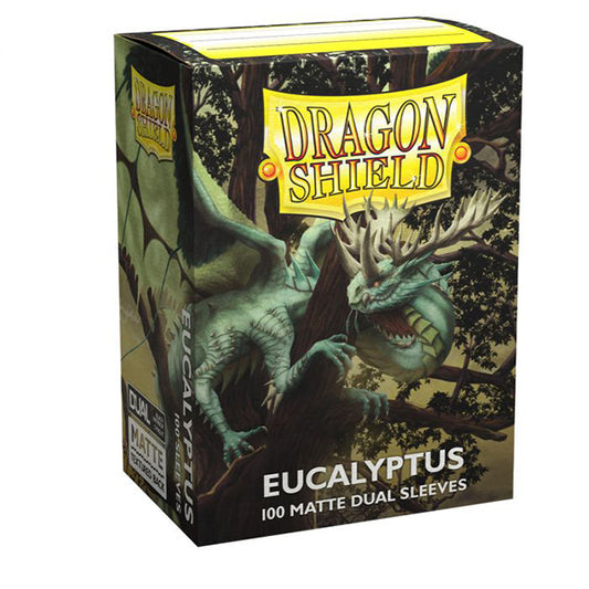 Dragon Shield - 100ct Dual Matte  - Eucalyptus