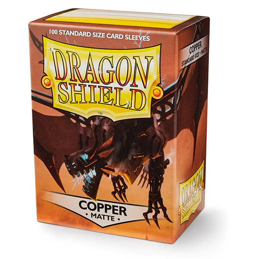 Dragon Shield - 100ct Matte - Copper
