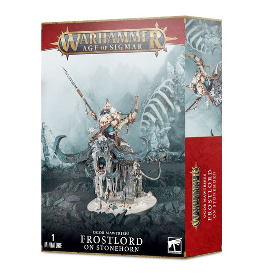 Warhammer Age of Sigmar - Ogor Mawtribes - Frostlord on Stonehorn