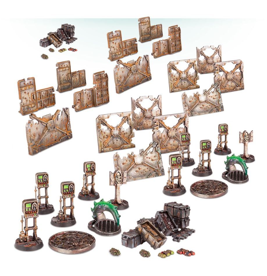 Necromunda - Barricades and Objectives