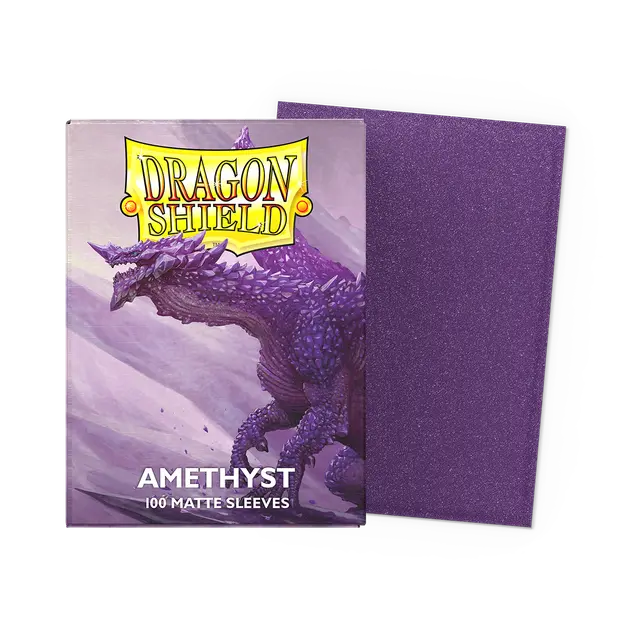 Dragon Shield - 100ct Matte - Amethyst