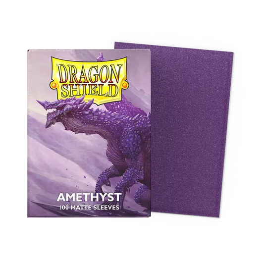 Dragon Shield - 100ct Matte - Amethyst