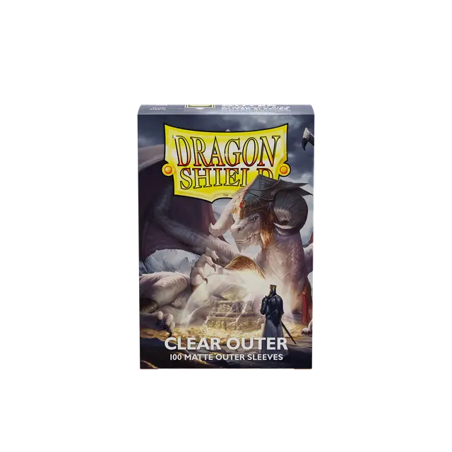 Dragon Shield - 100ct - Matte - Clear Outer