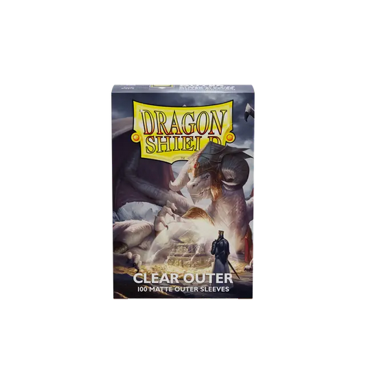 Dragon Shield - 100ct - Matte - Clear Outer