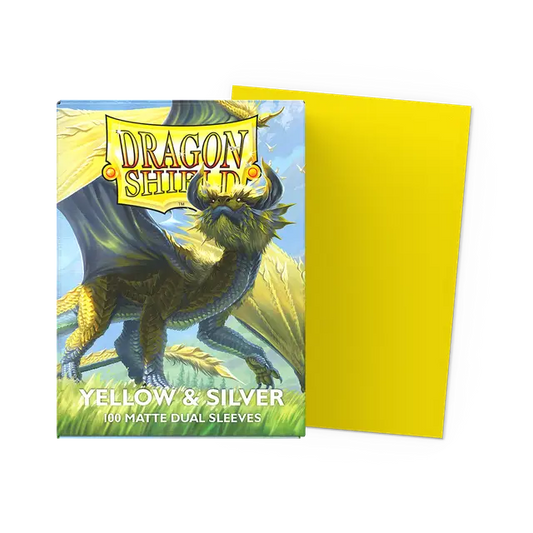 Dragon Shield - Dual Matte - Yellow & Silver
