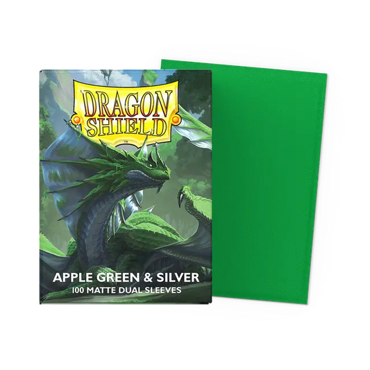 Dragon shield - Dual Matte - Apple Green & Silver