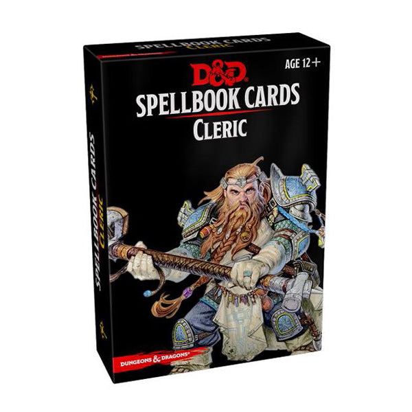 D&D - Spellbook Cards - Cleric Deck
