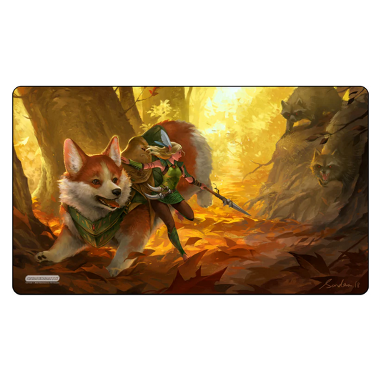Playmat - Corgi & Elf