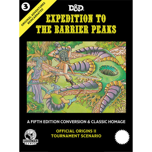 D&D - Original Adventures Reincarnated - Expedition To The Barrier Peaks