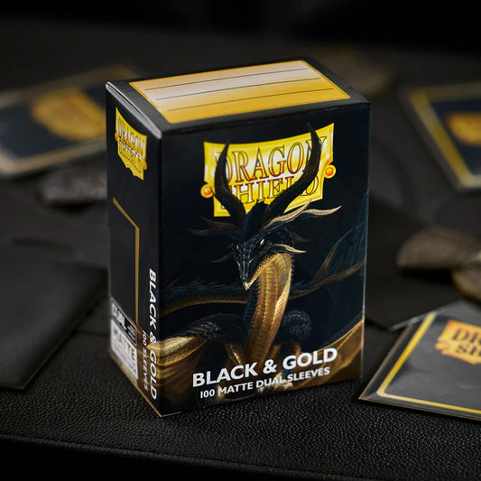 Dragon Shield - Dual Matte - Black/Gold
