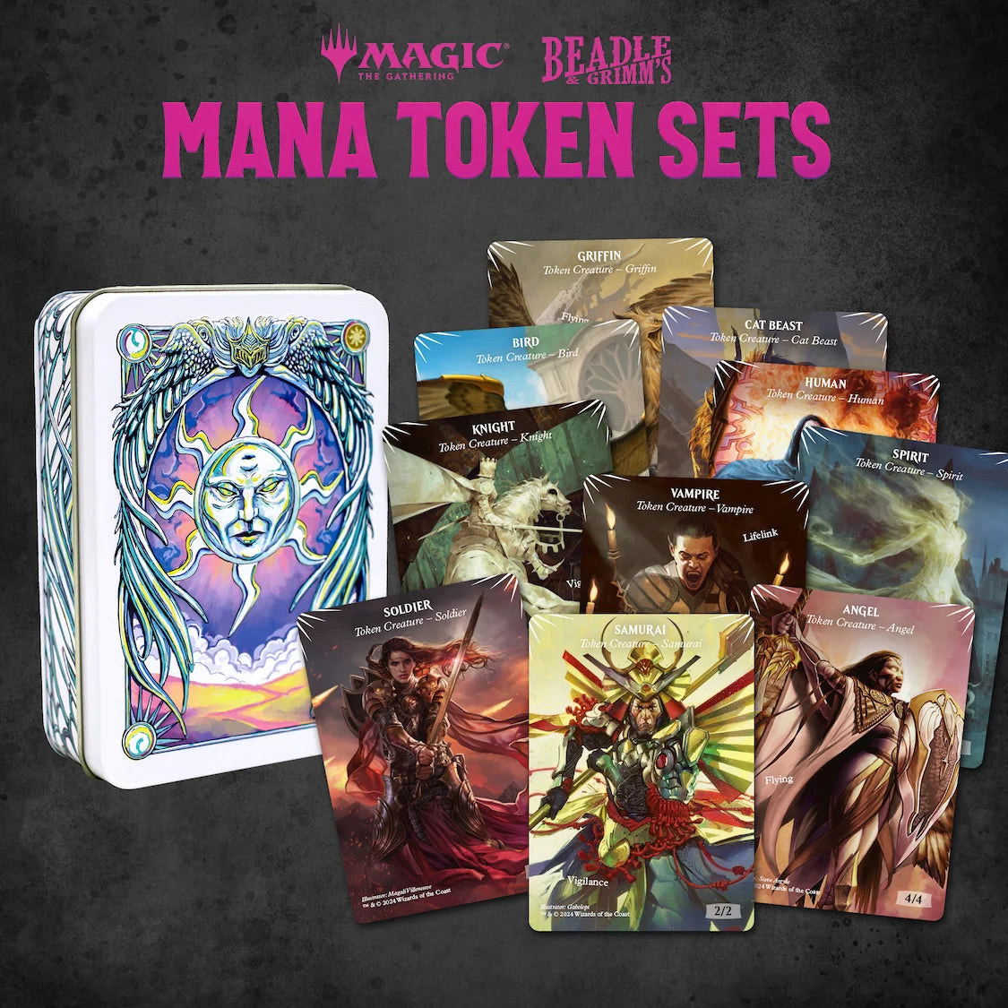 MTG: Token Set- Mana Metal Token Set