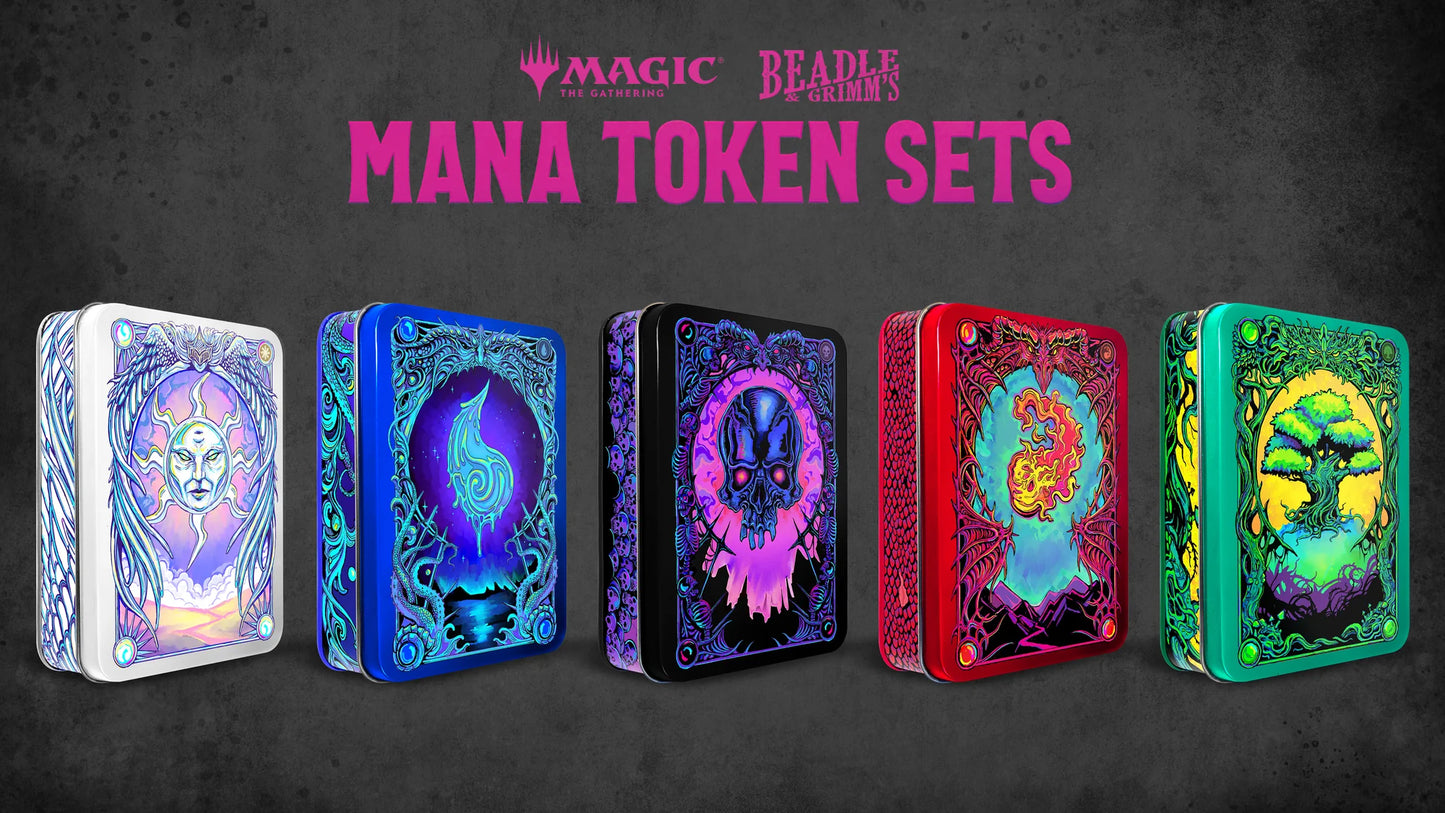 MTG: Token Set- Mana Metal Token Set