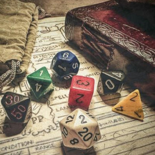 Chessex - Polyhedral 7-Die Set - Nostalgia
