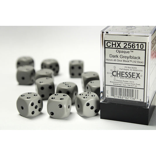 Chessex - 16mm D6 - Opaque