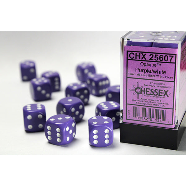 Chessex - 16mm D6 - Opaque