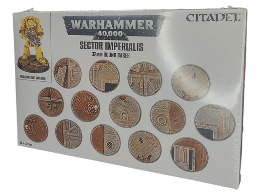 Warhammer 40K - Sector Imperialis - 32mm Round Bases