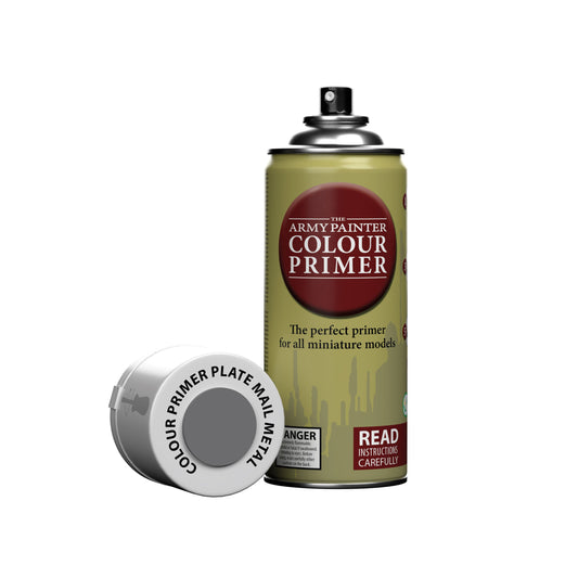 Army Painter - Spray Primer - Platemail Metal