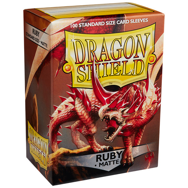 Dragon Shield - 100ct Matte - Ruby