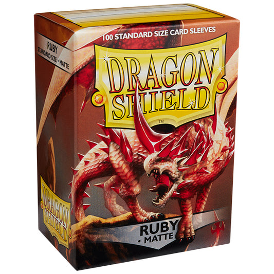Dragon Shield - 100ct Matte - Ruby