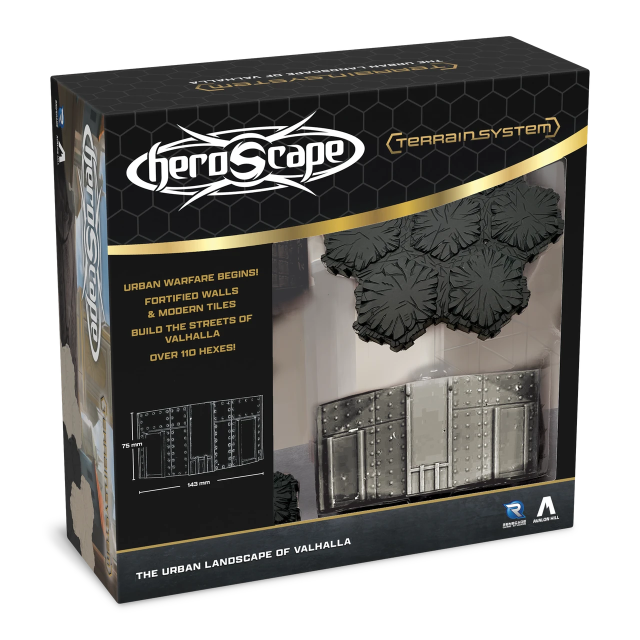 Heroscape - Terrain - The Urban Landscape of Valhalla