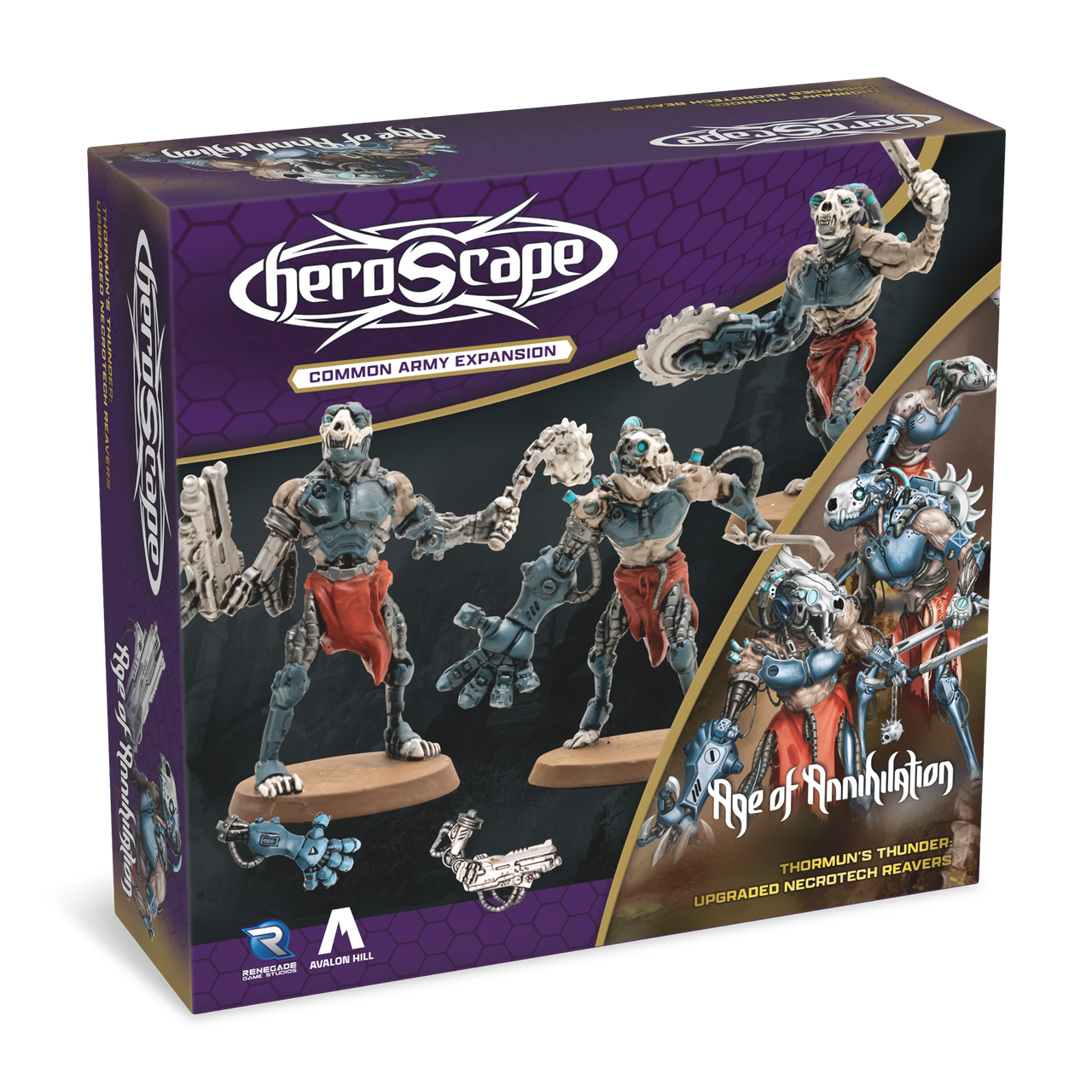 Heroscape - Thormun's Thunder - Upgraded Necrotech Reavers