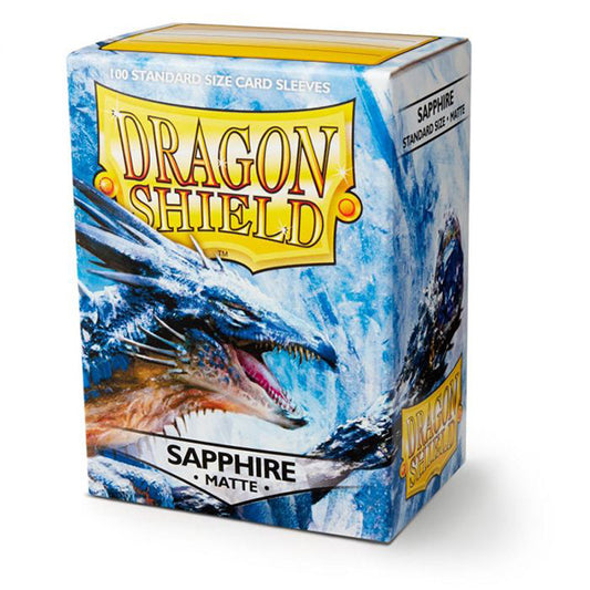 Dragon Shield - 100ct Matte - Sapphire