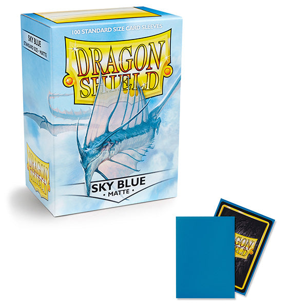 Dragon Shield - 100ct Matte - Sky Blue