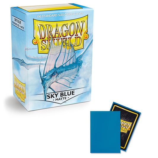 Dragon Shield - 100ct Matte - Sky Blue