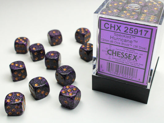Chessex - 12mm D6 - Speckled: Hurricane