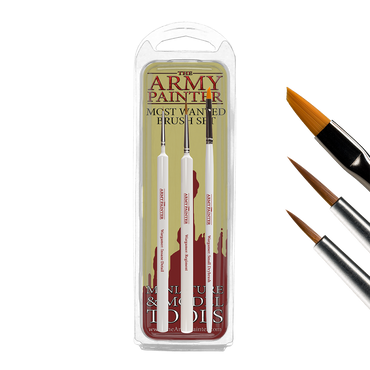 Army Painter - Tool Rack 04 - Most Wanted Brush Set TL5043