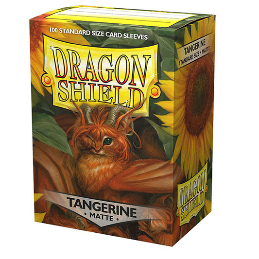 Dragon Shield - 100ct Matte - Tangerine