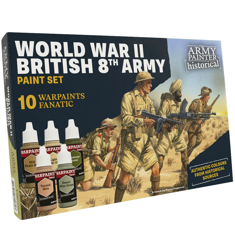 Army Painter - Paint Set - World War 2 British 8th Army