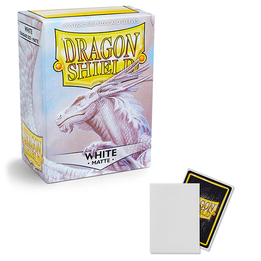 Dragon Shield - 100ct Matte - White