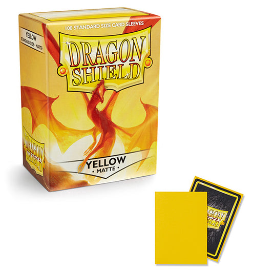 Dragon Shield - 100ct Matte - Yellow