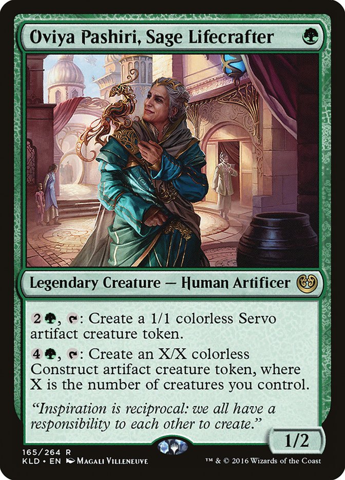 Oviya Pashiri, Sage Lifecrafter [Kaladesh]