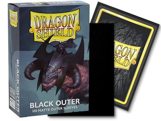 Dragon Shield - Outer - Matte 100ct - Black
