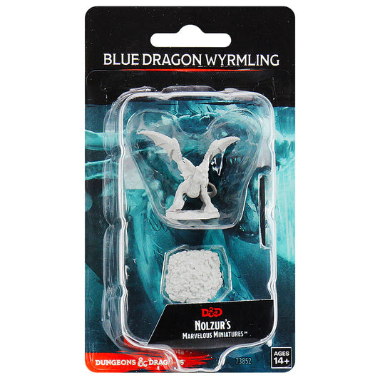 Wizkidz - Miniature - Blue Dragon Wyrmling