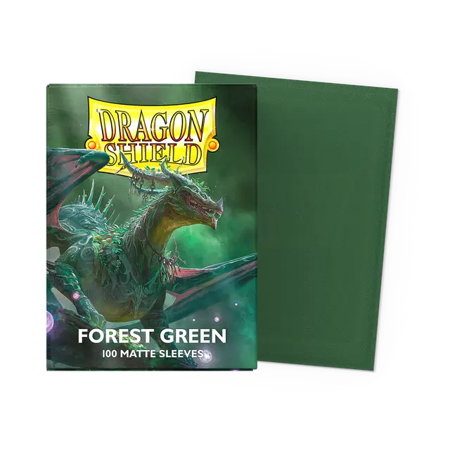 Dragon Shield - 100ct Matte - Forest Green