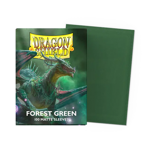 Dragon Shield - 100ct Matte - Forest Green