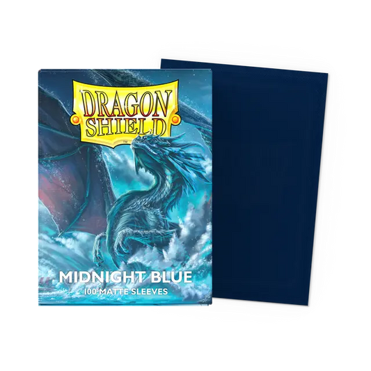 Dragon Shield - 100ct - Matte - Midnight Blue