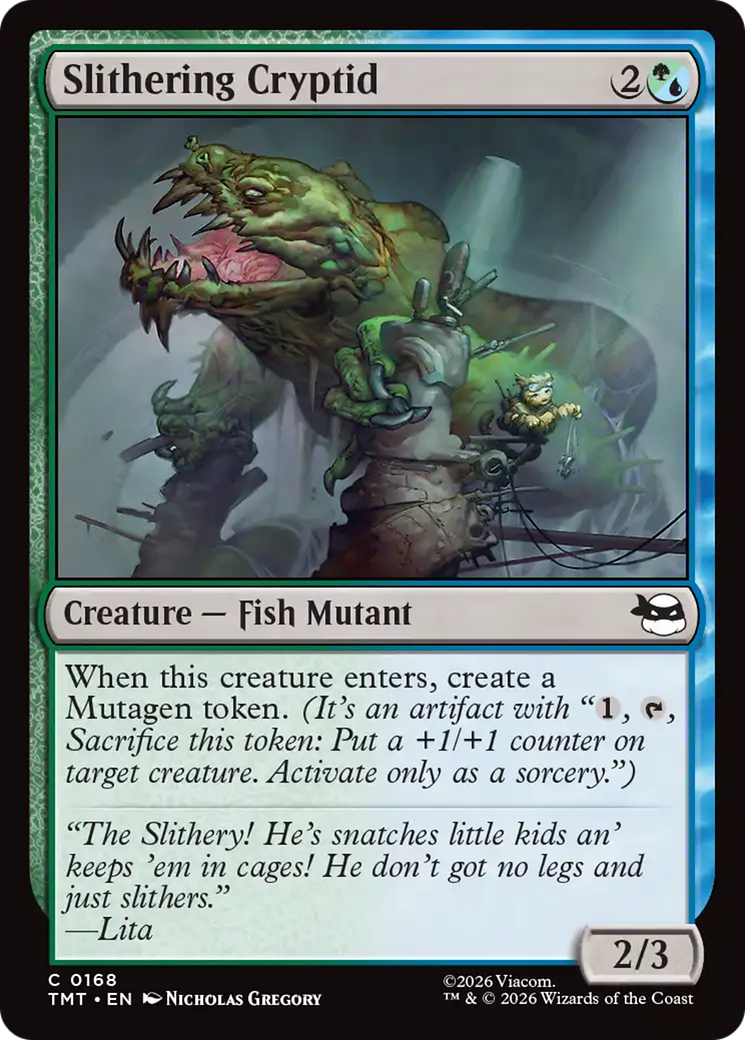 Slithering Cryptid [Teenage Mutant Ninja Turtles]