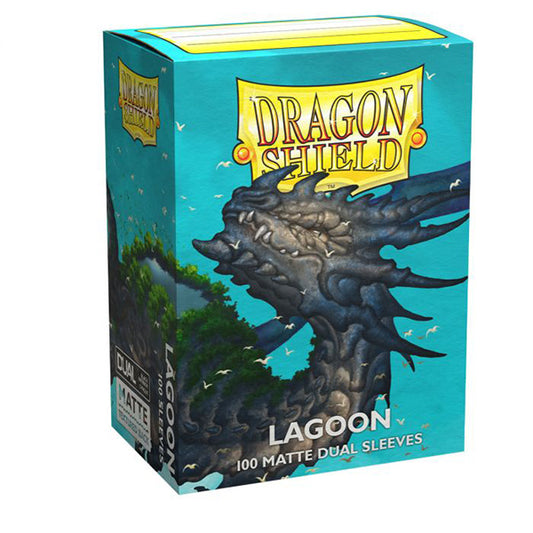 Dragon Shield - 100ct Dual Matte  - Lagoon