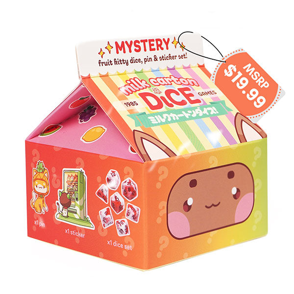 Mystery Milk Carton Dice - Fruit Meadows Edition