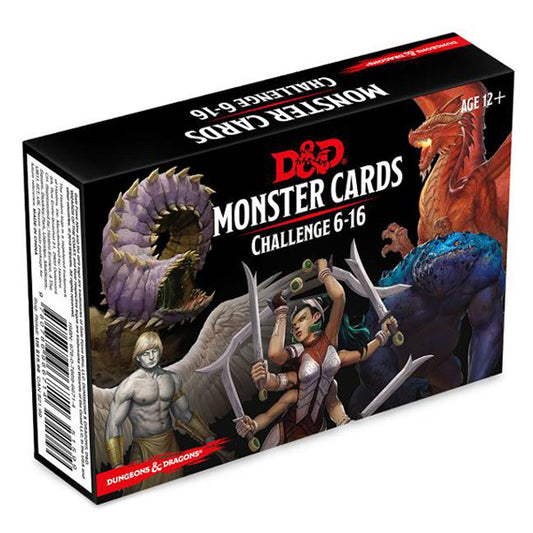 D&D - Monster Cards - Challenge 6-16 Deck