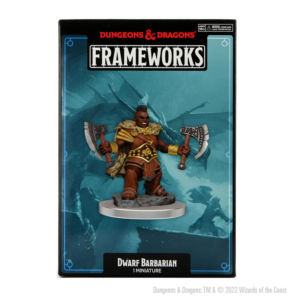 Wizkids - Frameworks - Dwarf Barbarian Female