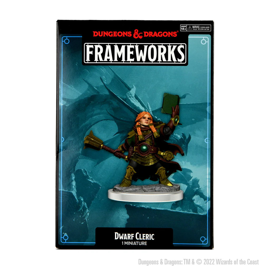 Wizkids - Frameworks - Dwarf Cleric Female