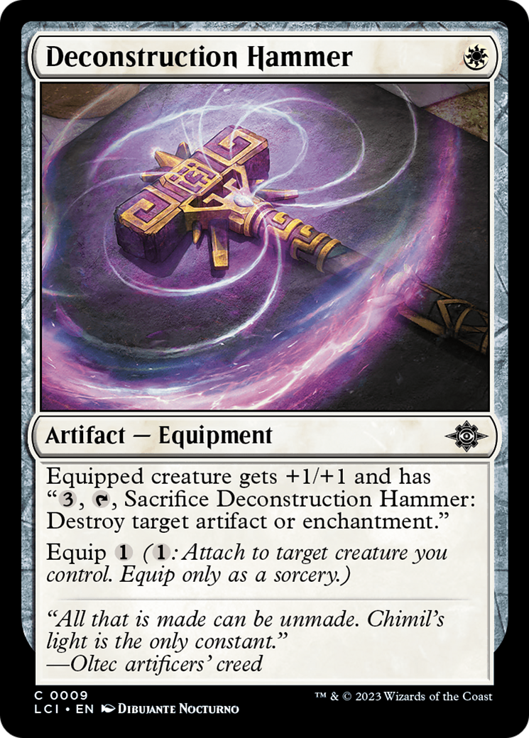 Deconstruction Hammer [The Lost Caverns of Ixalan]