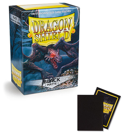 Dragon Shield - 100ct Matte - Black