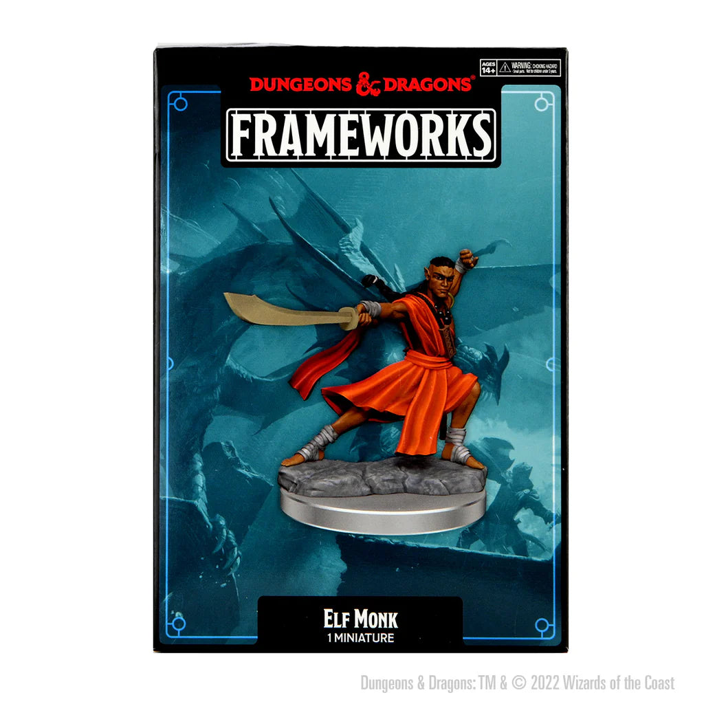 Wizkids - Frameworks - Elf Monk Male