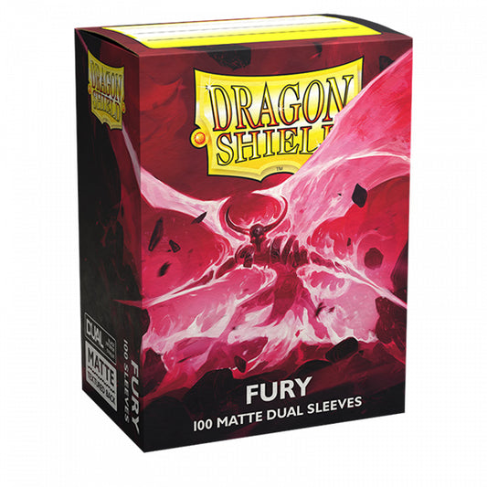 Dragon Shield - 100ct Dual Matte  - Fury